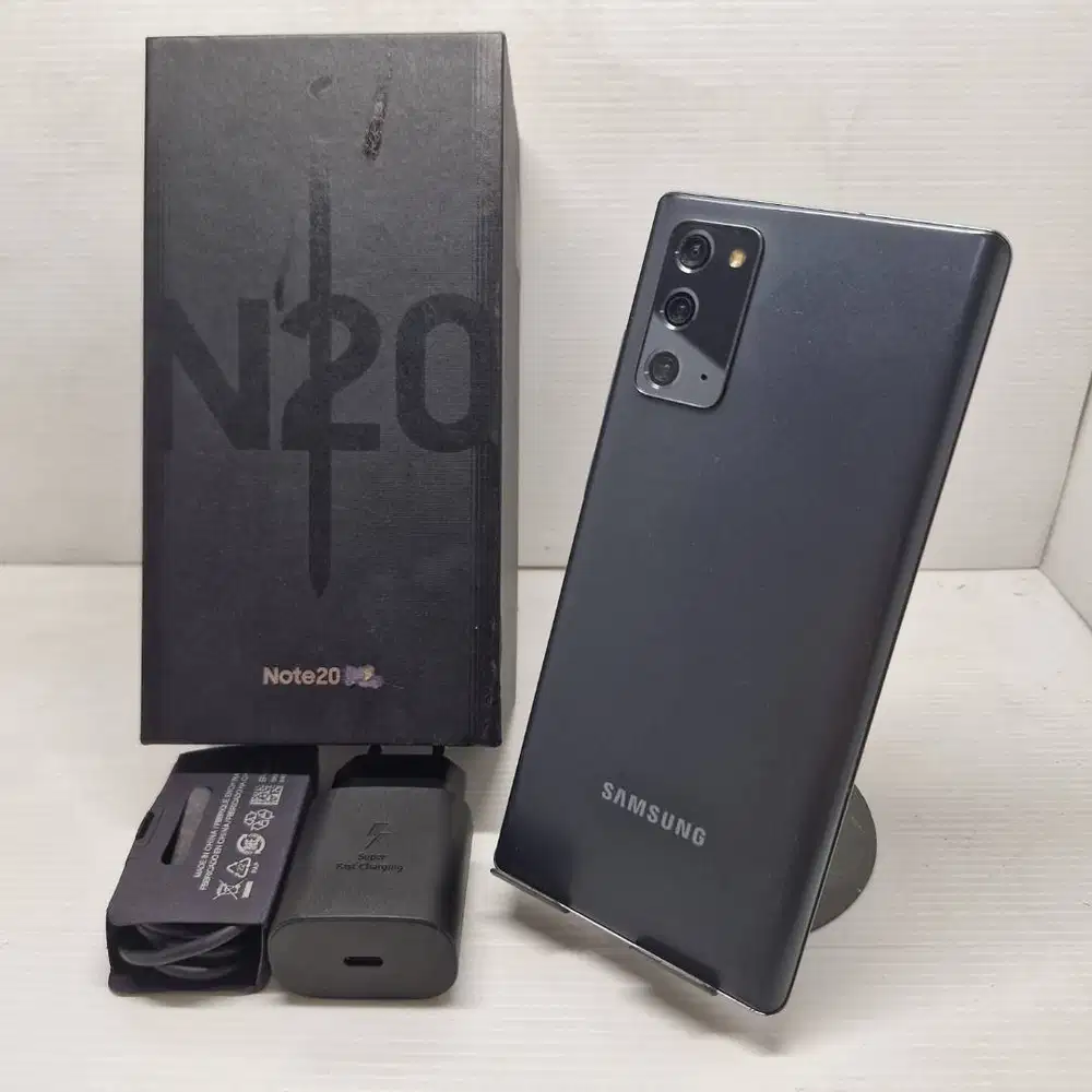 HOT SALE! SAMSUNG GALAXY NOTE 20 8/256 BLACK FULLSET NO MINUS
