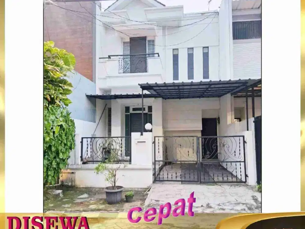 DISEWAKAN RUMAH 2  1/4 LANTAI DI DAAN MOGOT BARU CENGKARENG JAKARTA BARAT