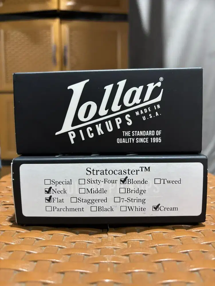 (Neck) Lollar Pickups vintage blonde s-style