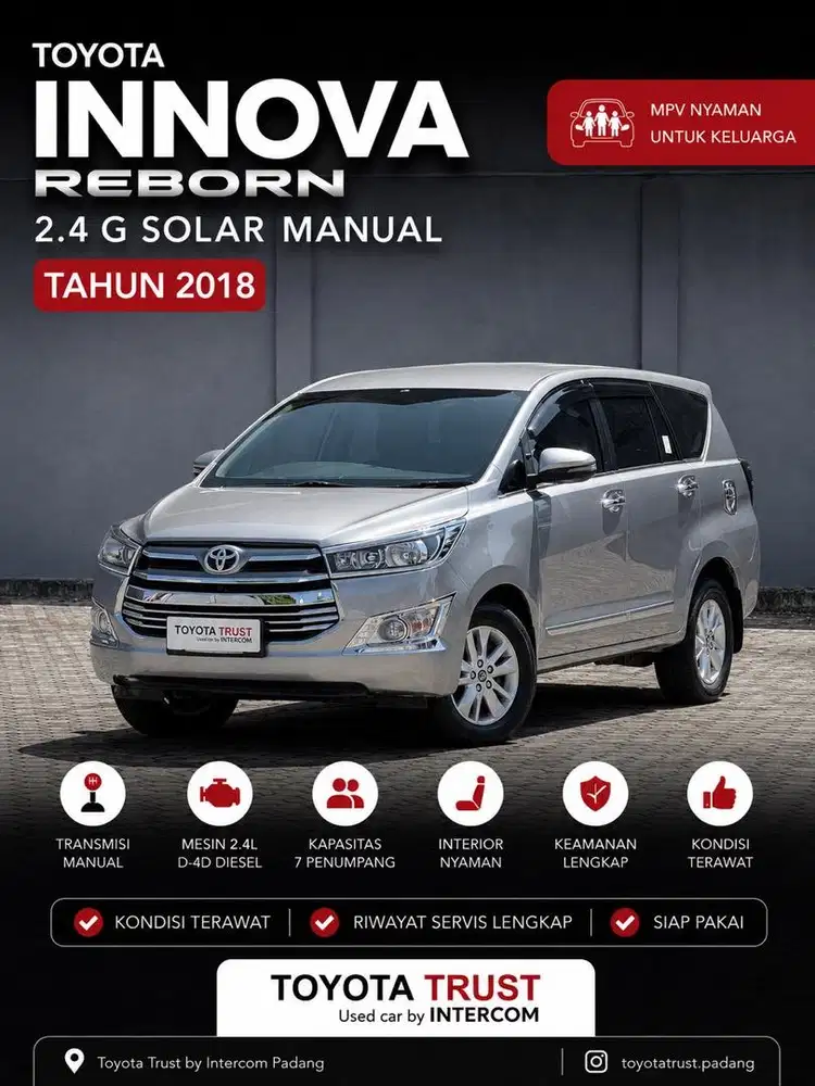 Innova Reborn G solar manual 2018