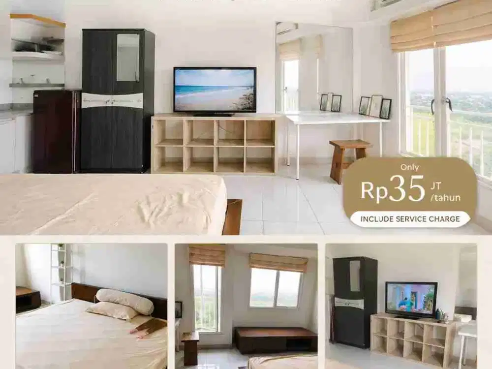 DISEWAKAN APARTEMEN UC TOWER BERKELEY FULL FURNISHED