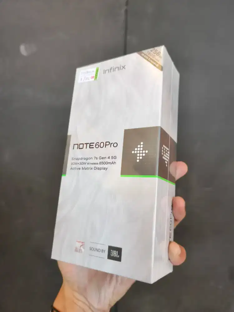 INFINIX NOTE 60 PRO BERGARANSI RESMI BISA CICIL