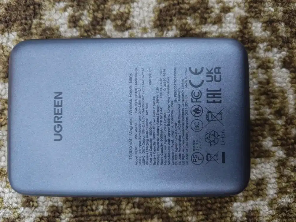 Powerbank iphone ugreen magnetic wireless 10000mah