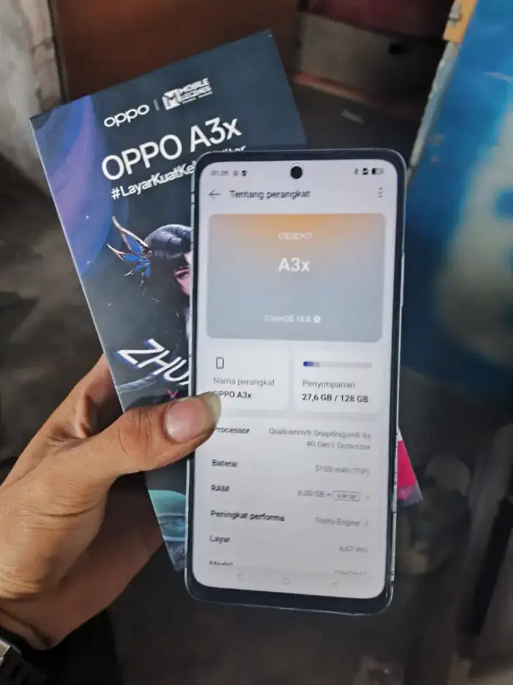 Oppo a3x ram 6/128