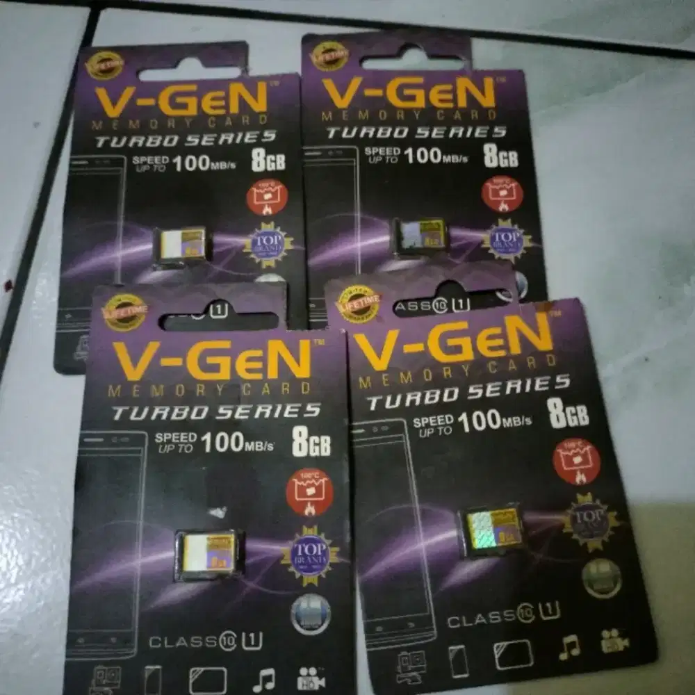 Micro SD Vgen 8gb Class 10 Turbo
