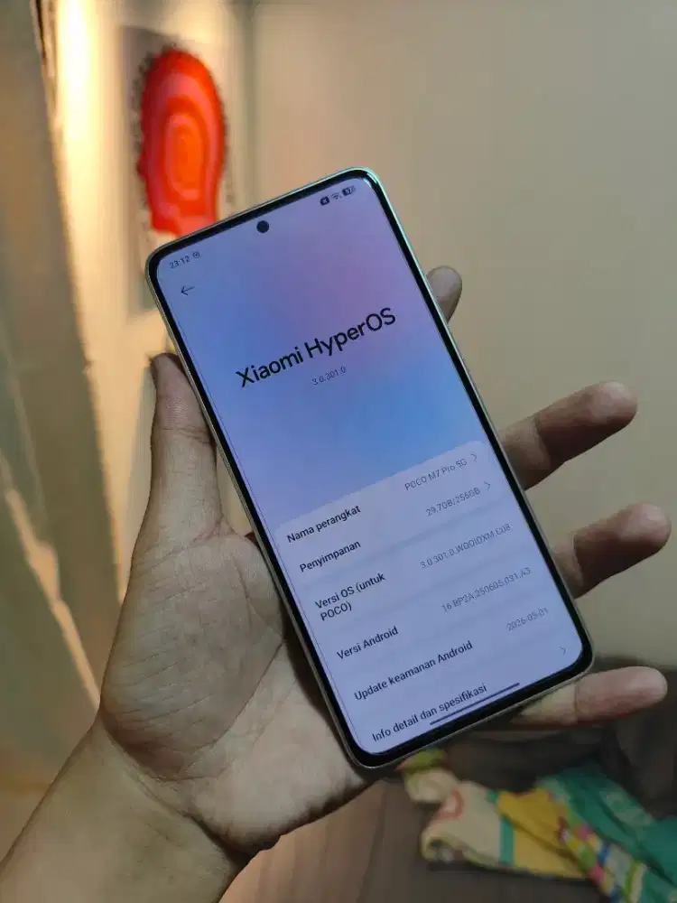 poco m7 pro garansi on
