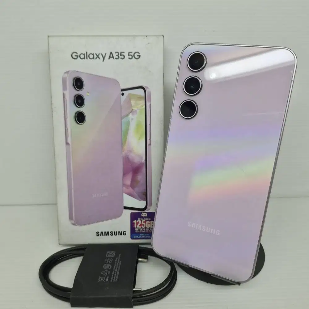 TER,MURAH KOMPLIT SAMSUNG GALAXY A35 5G 8/256 LYLAC