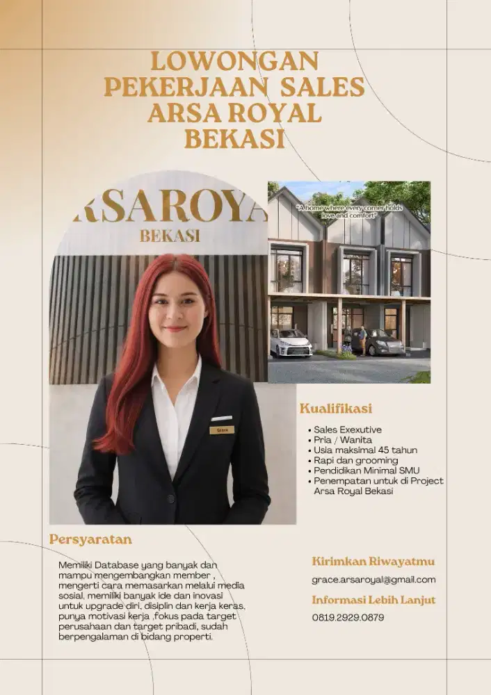 Loker Sales Properti