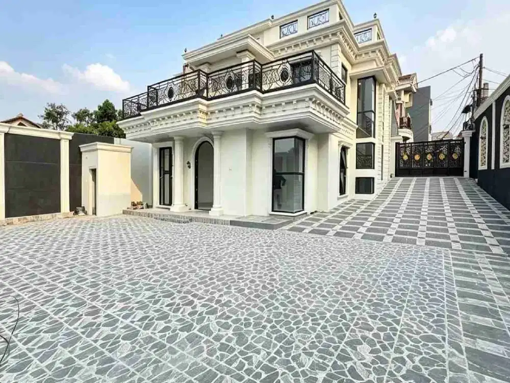 Rumah Baru Luas Nuansa Villa Dijakarta Selatan Dekat Tol Andara