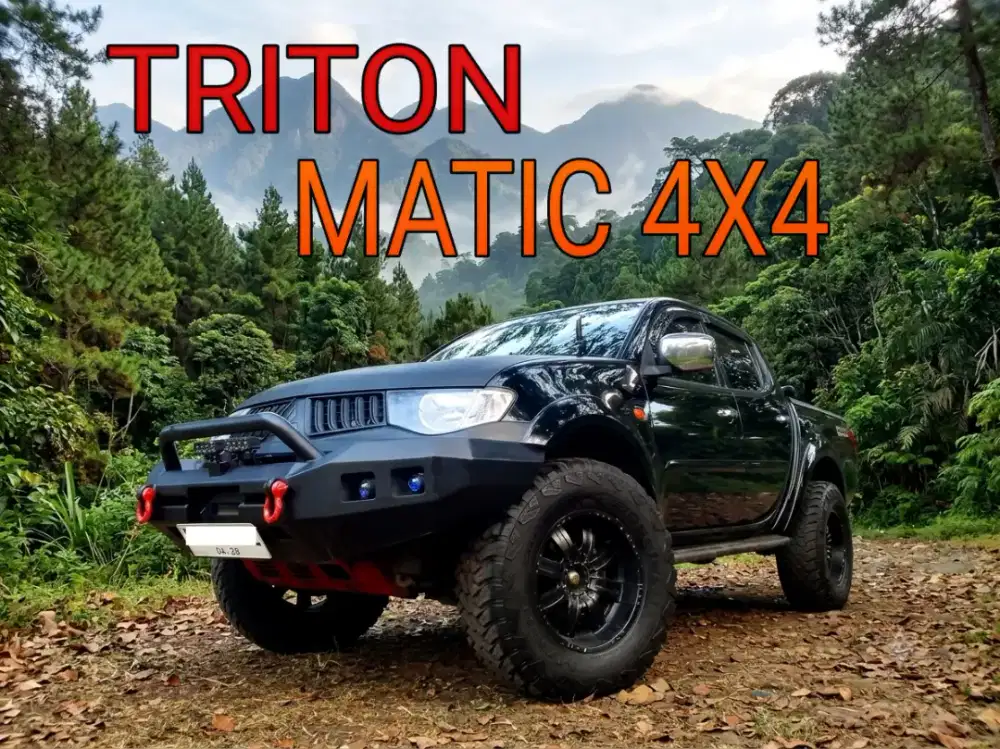 Triton Exceed MATIC 4X4 full fitur , modif Alto, unit sehat siap pakai