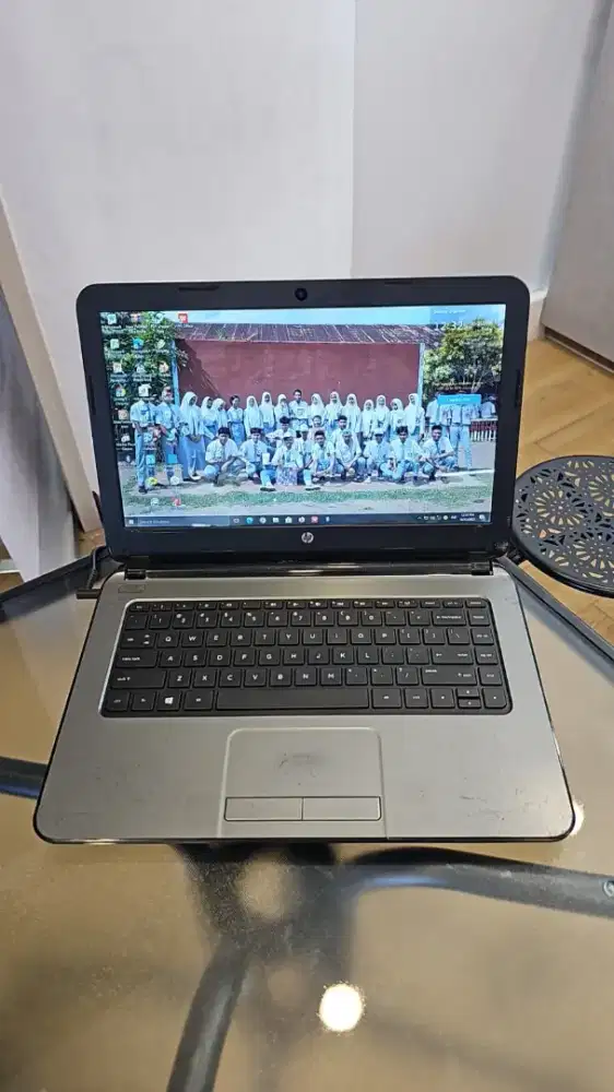 lactop hp 14 notebook  PC ram 2 hdd 512 minus baterai drop