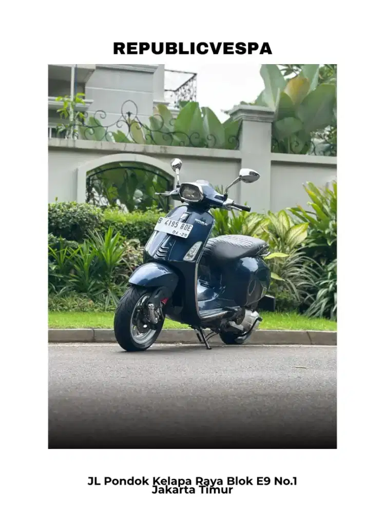 JUAL CEPAT VESPA SPRINT 150 3V THN 2104 PERFECT CONDITION
