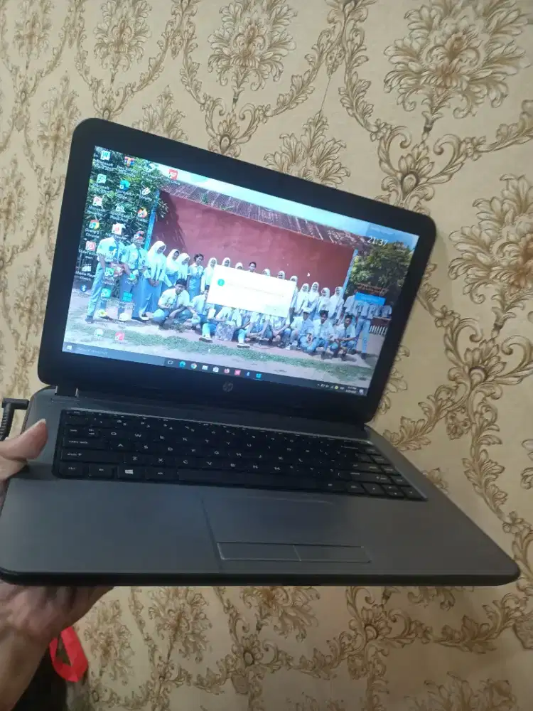 lactop hp 14 notebook  PC ram 2 hdd 512 minus baterai drop