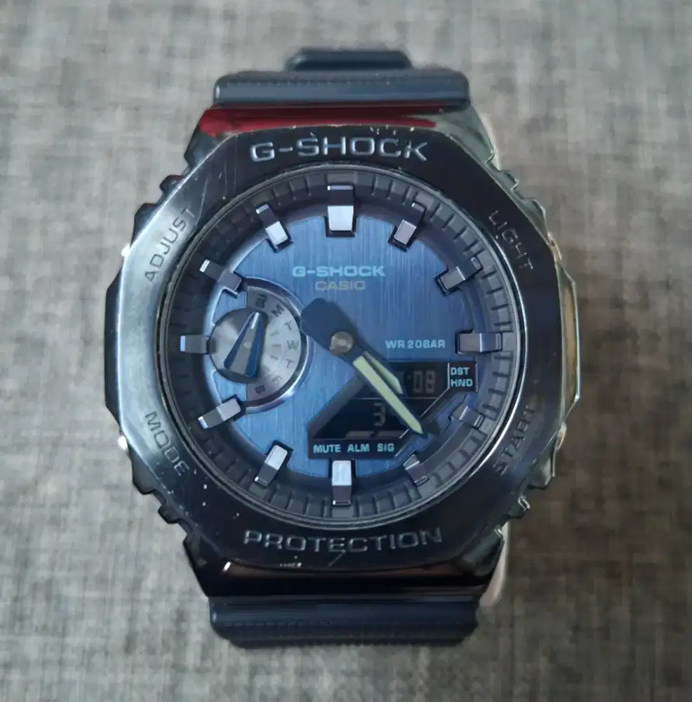 Jam gshock gm2100n 2adr stainless