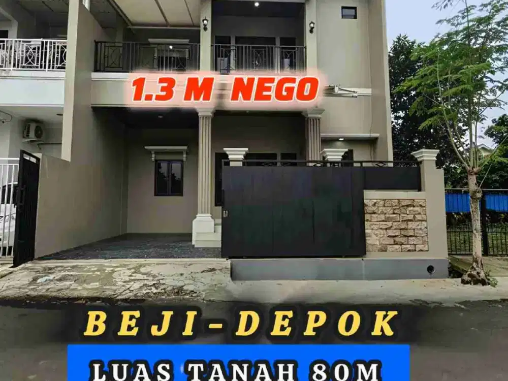 RUMAH DI BEJI DEPOK DALAM KOMPLEK DEKET KE JAGAKARSA