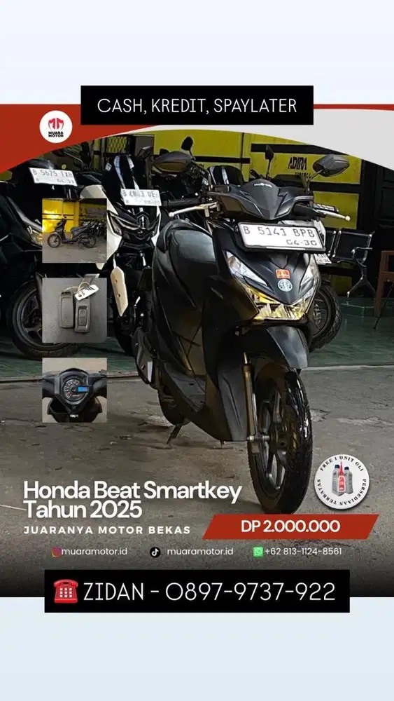 HONDA BEAT SMARTKEY 2025 ISTIMEWA !!!