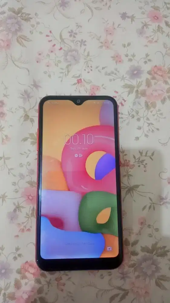 samsung A01 red