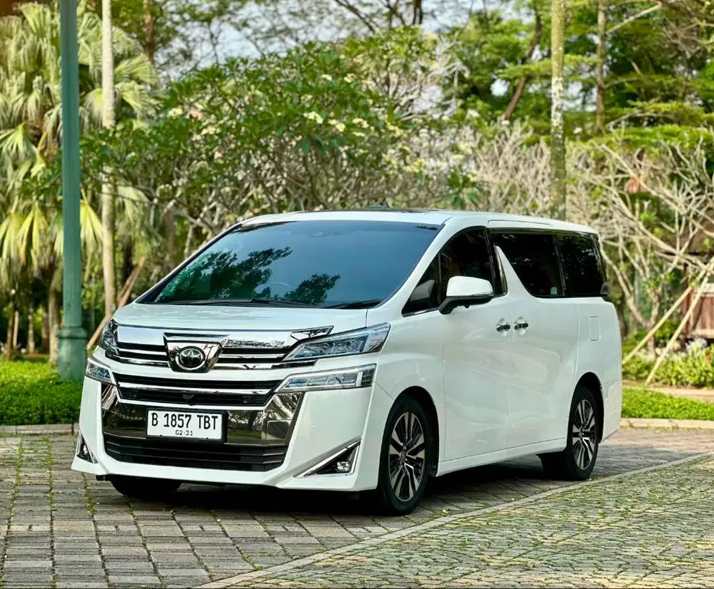 Vellfire 2.5 G ATPM AT 2020 Pajak Panjang Mulus Siap Pakai
