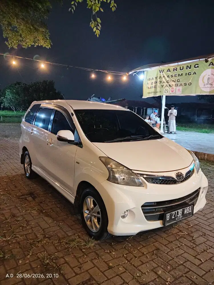 Toyota Avanza 2012 Bensin