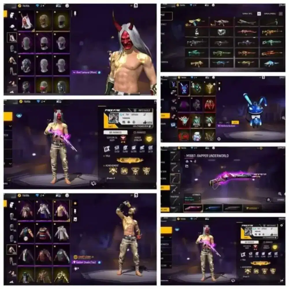 akun ff spek Sultan ayo dapatkan mumpung lagi promo murah & Tepercaya