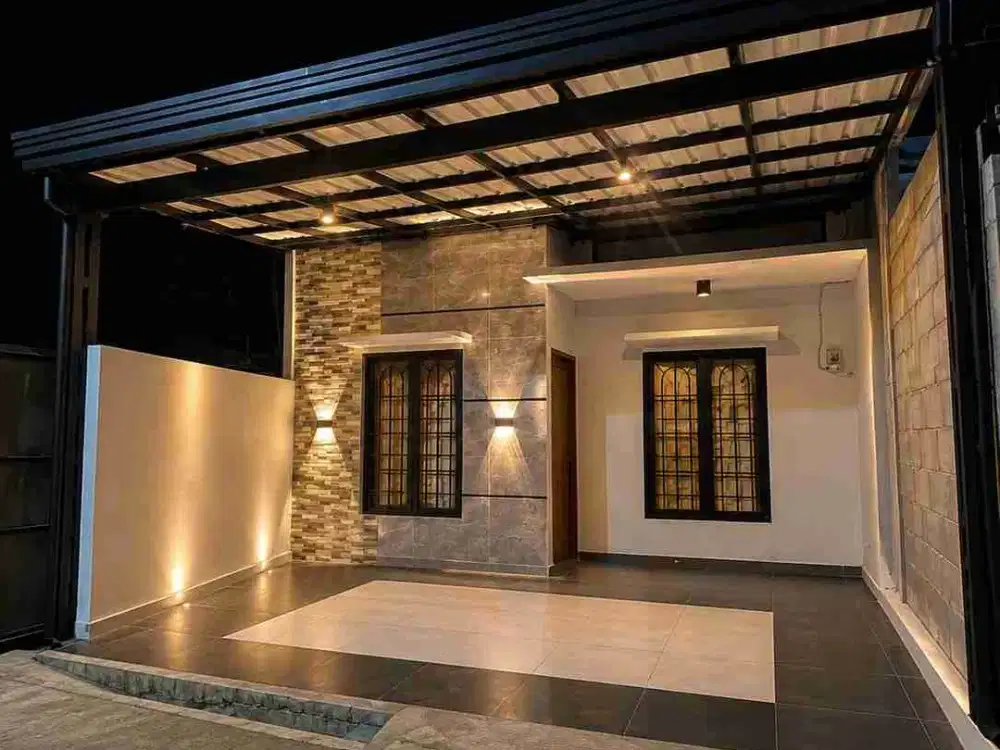 RUMAH MURAH NEMPEL JALAN RAYA DEKAT STASIUN