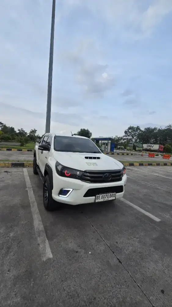 Hilux double cabin diesel at 2017 full modifikasi