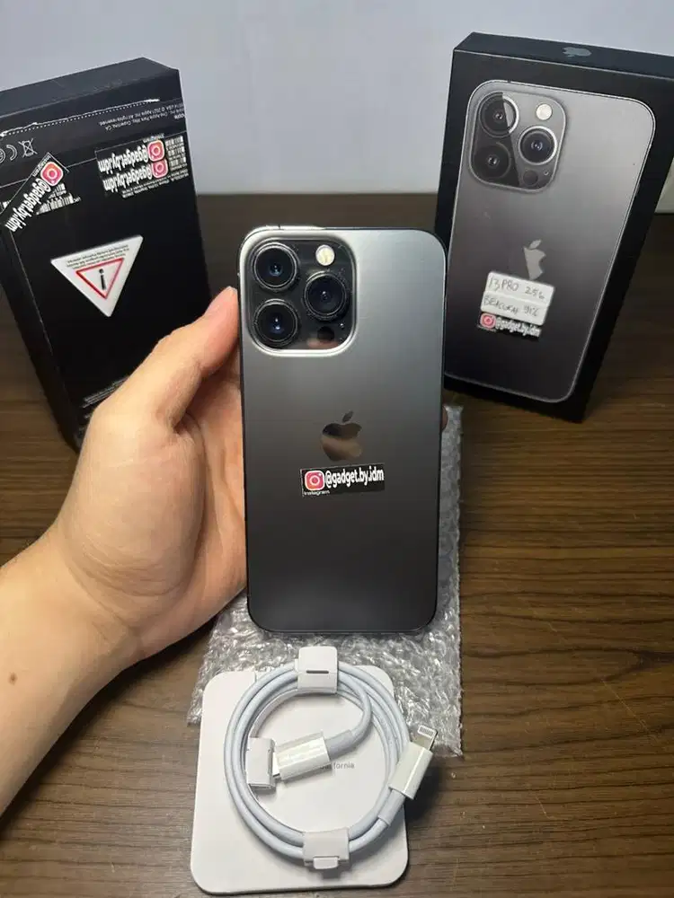iPhone 13 Pro 256GB Setara iBox (Beacukai) BH 91% Graphite