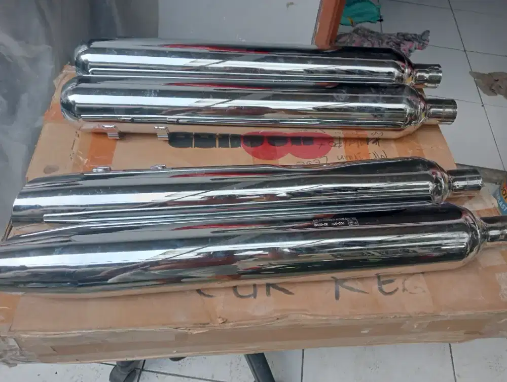 Knalpot motor Herry davision