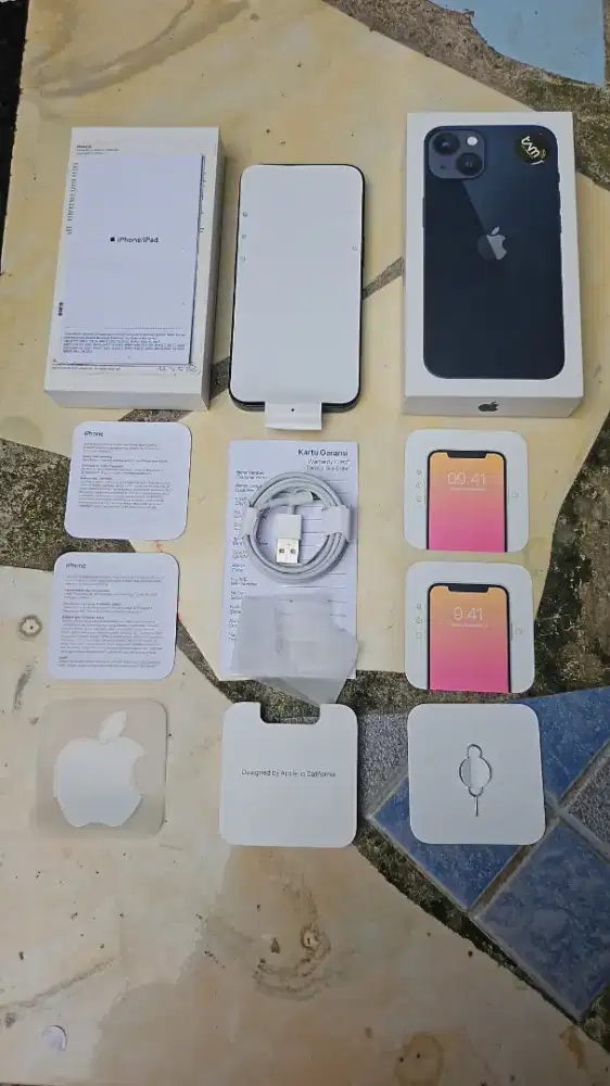 iPhone 13 inter 128GB fullset ori nominus mulus