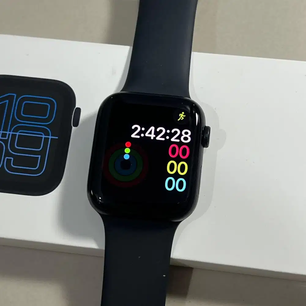 Apple watch / iwatch se 3 44mm original fullset resmi