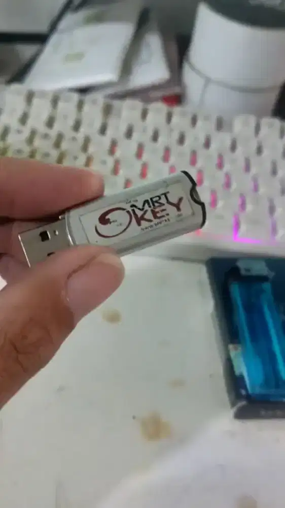 MRT key bekas dan masih normal
