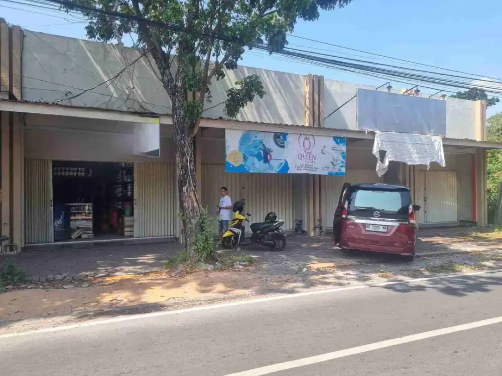 DIJUAL CEPAT RUKO DEPAN KANTOR KECAMATAN DI PLUNENG