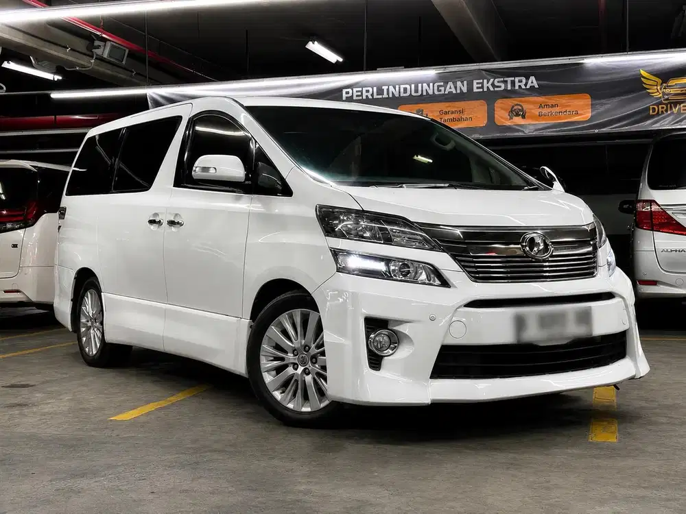 VELLFIRE 2.4 ZG 2013 putih (95RB)