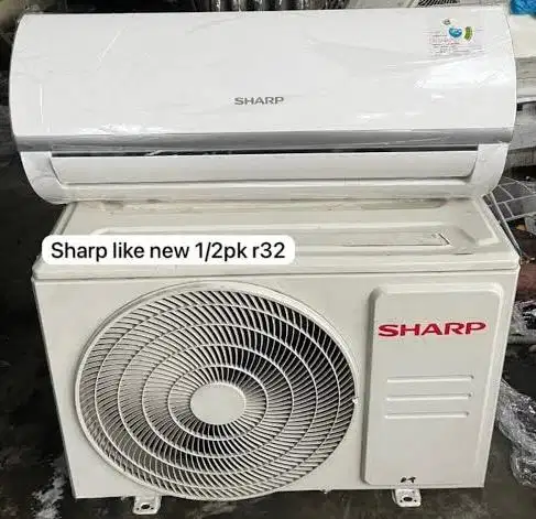 AC SHARP 1/2 PK 5 BULAN PEMAKEAN