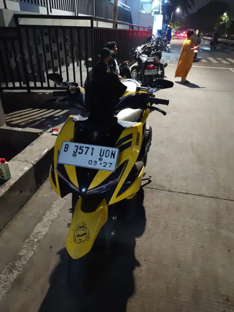 aerox old kuning