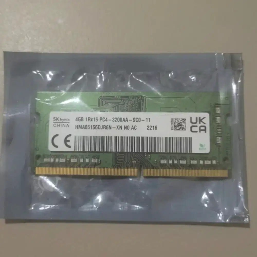 RAM Laptop (SODIMM) 4GB DDR4 3200