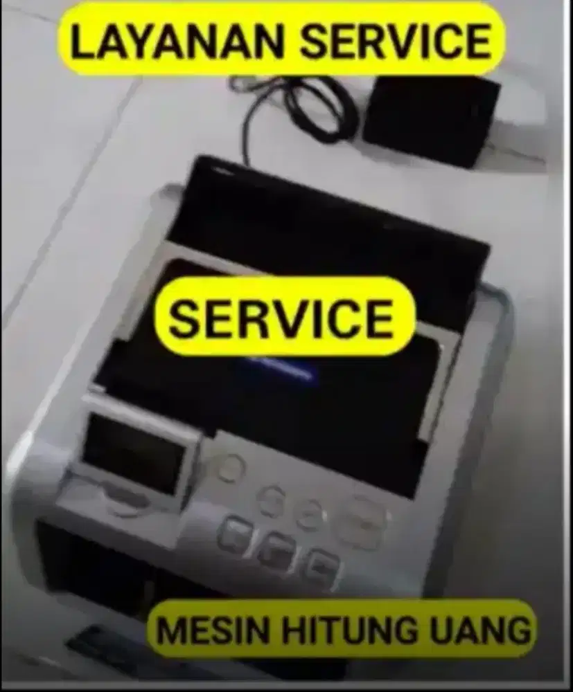 Mesin hitung uang & Mesin penghancur kertas spesialis sparepart