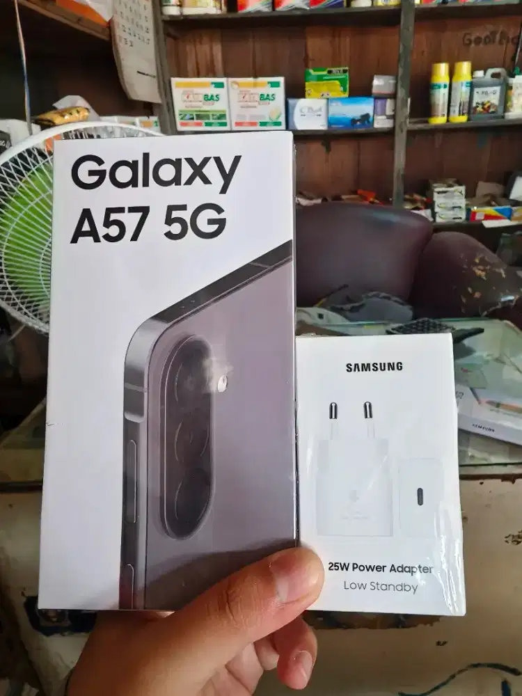 Samsung a57 8/256 baru segel bonus charger ori samsung