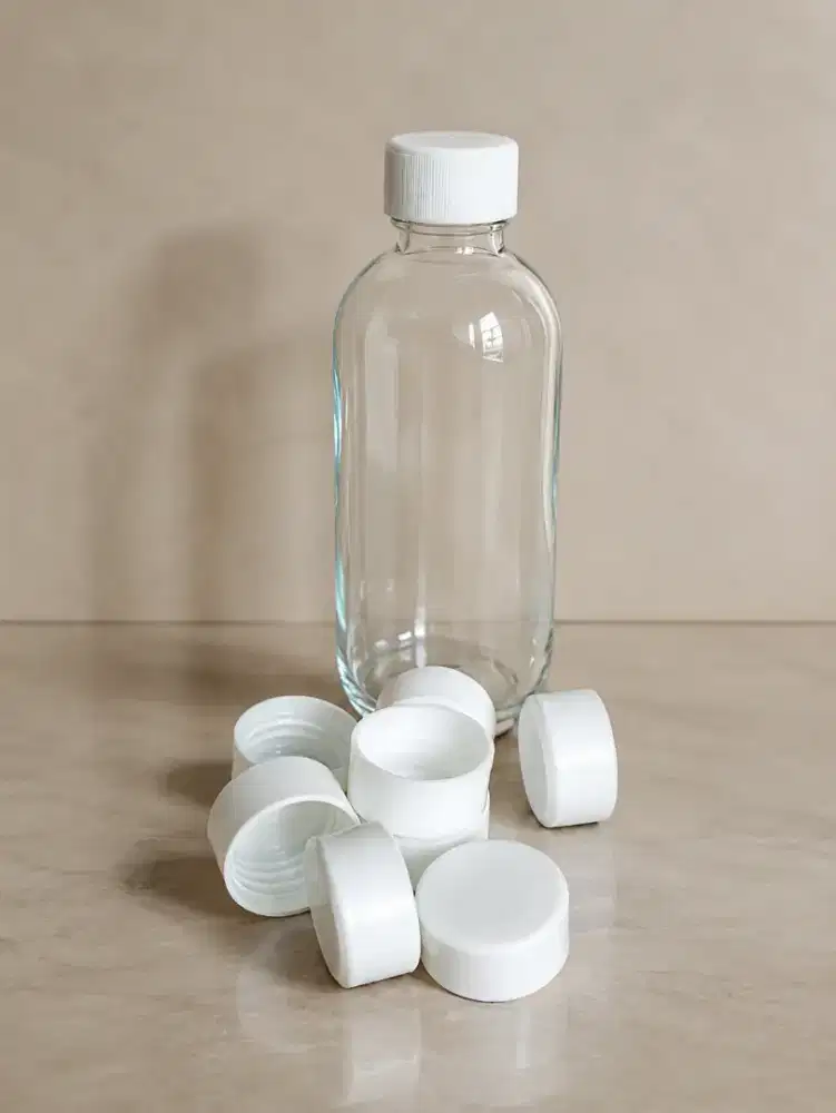 Botol kaca Boston(laserin) 250ml