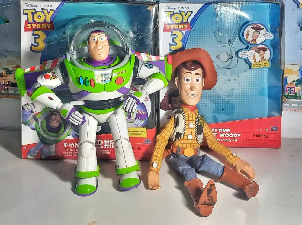 Talking Figure Toy Story 3 Thinkway Toys