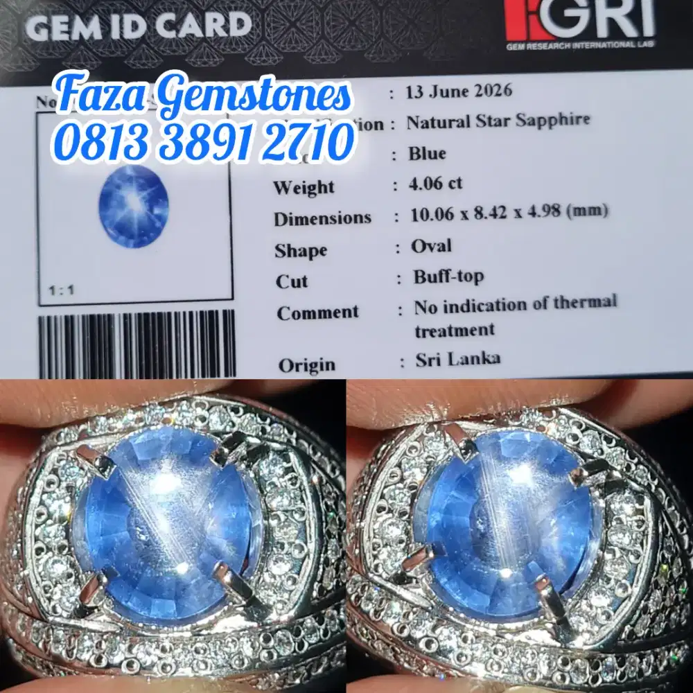 Super Quality, Full Glass & Christal, Star bagus, ngair, meja Lebar