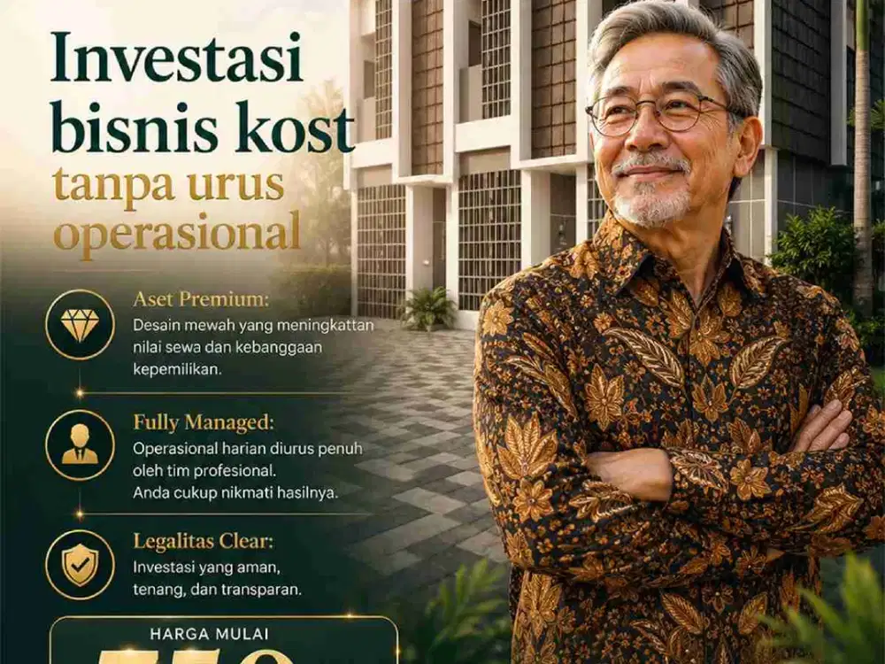 Jual Kost Premium,Dibantu Management Kost Profesional Dekat Universitas IPB Bogor