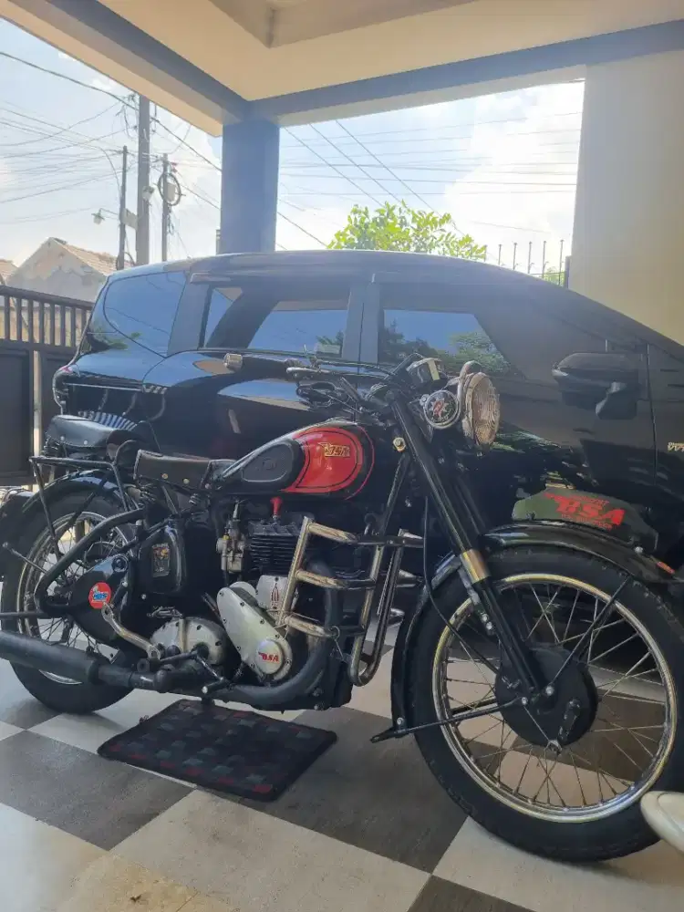 Motor Antik BSA M20 Tahun 1951