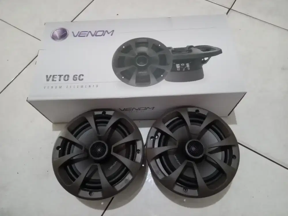 Speaker 6 inci venom veto