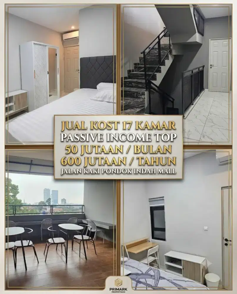 JUAL KOST KOSAN PRESTIGE AREA JAKSEL GANDARIA UTARA KEBAYORAN BARU