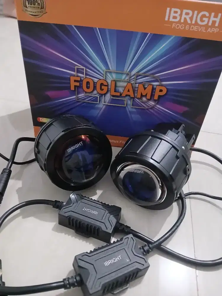 Fog lamp biled 3 inci 3  warna ada kipas