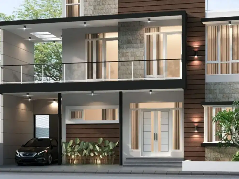 Investasi Villa Batu Dekat Alun-Alun | 4 KT, Rooftop & Kolam Renang Pribadi