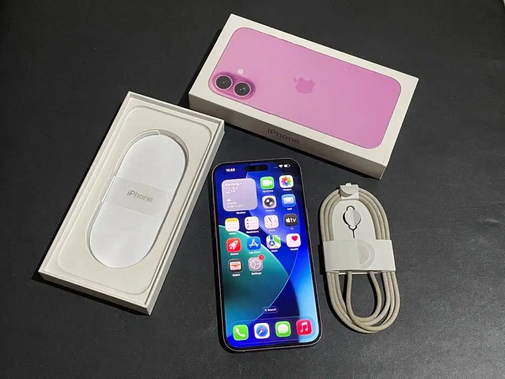 iPhone 16 Plus 128gb Pink iBox Fullset Ori