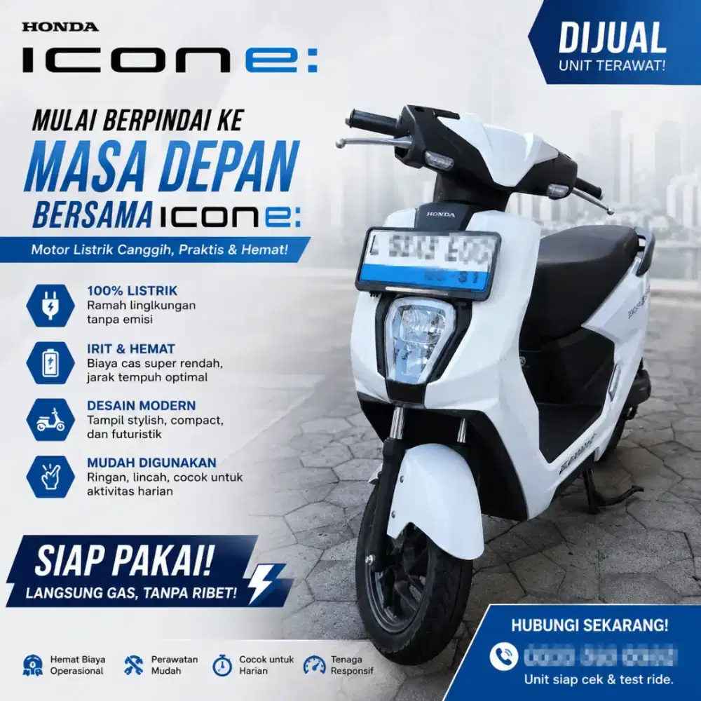 Honda icon e 2026