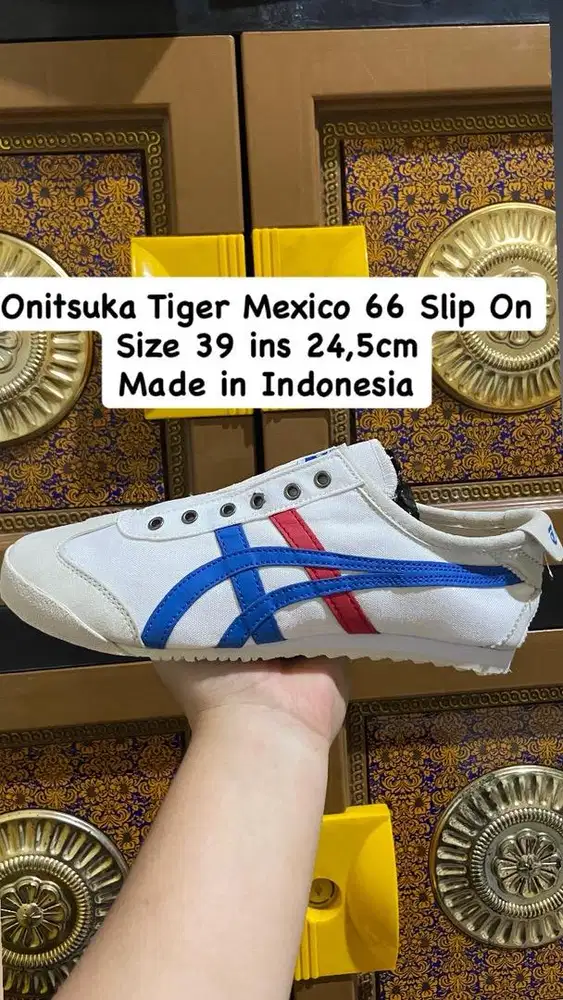 Onitsuka Tiger Mexico Slip on Size 39